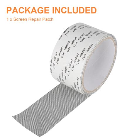 Screen Patch Repair Kit Window Repair Tape Fiberglass Covering Mesh