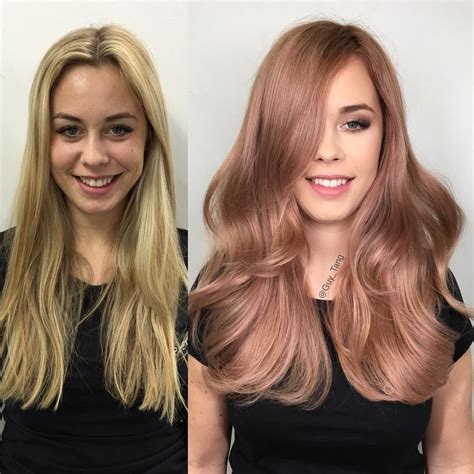 delightful style of rose gold hair color for 2020 artofit