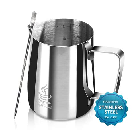 Buy Milk Frothing Pitcher Stainless Steel Oz Oz Ml Ml