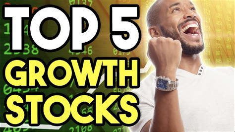 Top 5 Growth Stocks To Buy In Canada Youtube