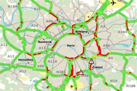Rer Métros Routes Vos Conditions De Circulation En Direct à Paris