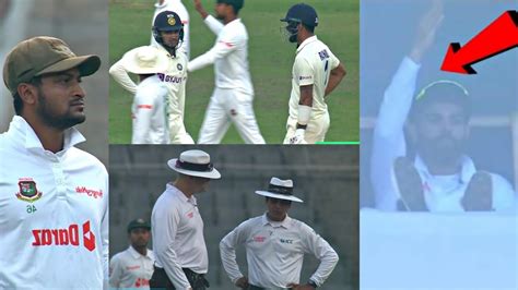 Virat Kohli Angry Reaction When Bangladesh Team And Umpires Asked Indian Team To Bat Under Bad