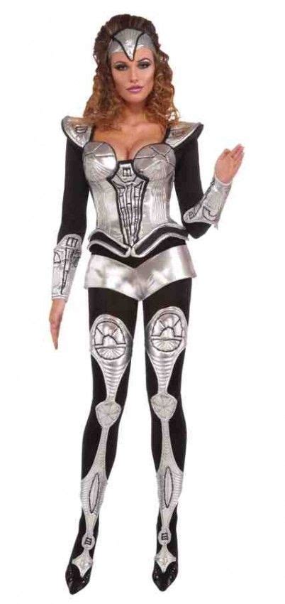 Sexy Cyborg Robot Costume Women Size Ml 8 12 Space Costumes Robot Costumes Adult Costumes