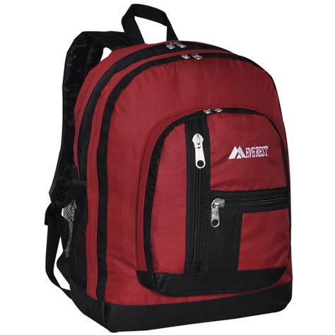 Everest 18 Inch Double Main Compartment Backpack Free Shipping On
