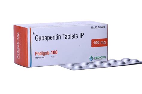 100 Mg Gabapentin Tablets For Nerve Pain 10 X 10 At Rs 67strip In Mumbai