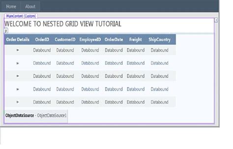 Working With Nested Grid Views In ASP NET