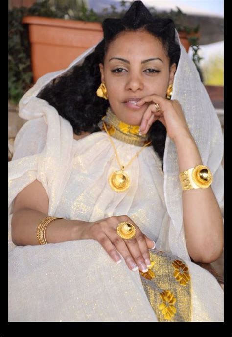 Habesha Bride Ethiopian Traditional Dress Traditional Fashion Traditional Dresses Ethiopian