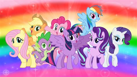 The Mane Seven And Spike 2 By Andoanimalia On Deviantart My Little
