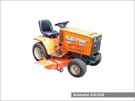 Kubota G6200 Garden Tractor Review And Specs Tractor Specs