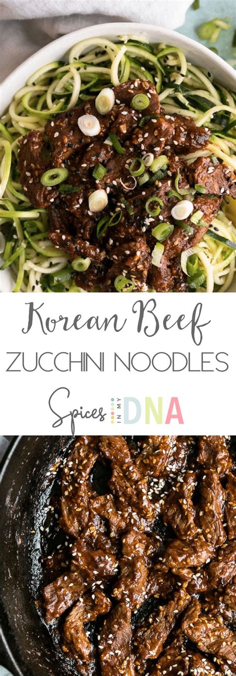 Zucchini noodles are made from raw zucchini that have been spiralized or cut into long, thin strips zucchini is arguably the most popular, as it is easy to spiralize, inexpensive, and neutral in flavor. Easy Korean Beef Zucchini Noodles with Chili Garlic Sesame ...