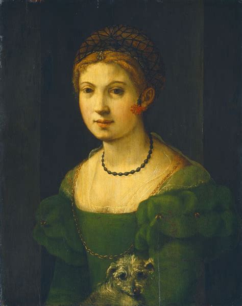 ‘portrait Of A Young Woman 15301540 Florentine 16th Century