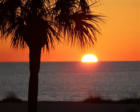 Valentine Vacation Sunset Clearwater Beach