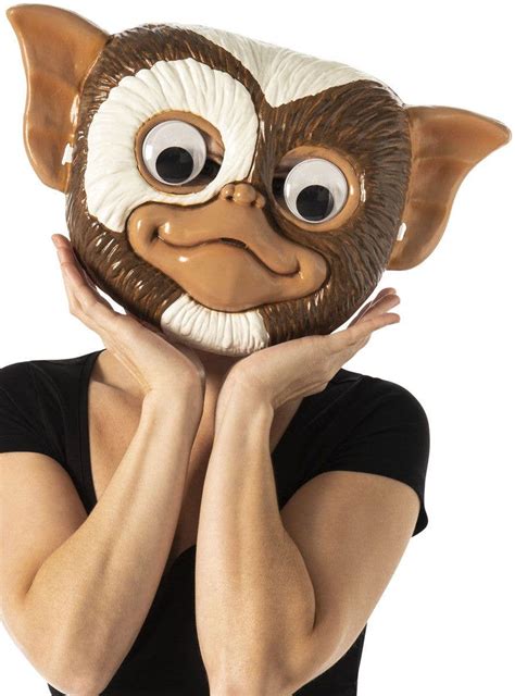 Gizmo Googly Eyes Costume Mask Gremlins Gizmo Halloween Mask