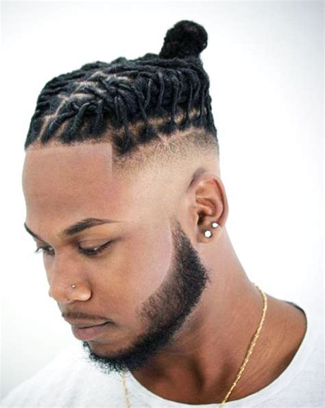 Its unique appearance features a dramatic contrast between two sections of. Pin on Black Men Haircuts