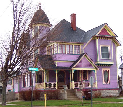 Purple Victorian House Ladydragonflycc