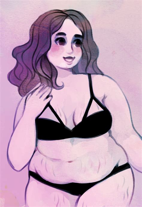 body drawing woman drawing body positivity art plus size art arte do kawaii fat art chubby