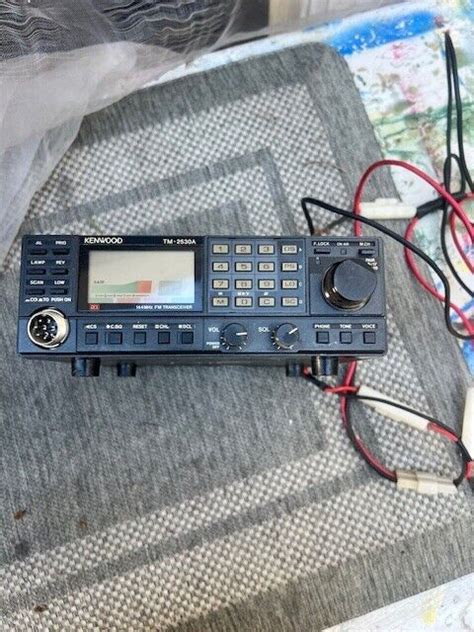 Kenwood Tm 2530a 144 Mhztransceiver Turns On Ebay