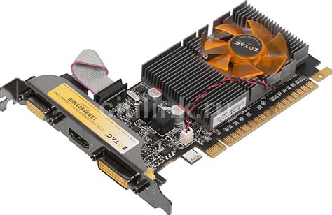 Характеристики Видеокарта Zotac Nvidia Geforce Gt 610 Zt 60601 10b 2ГБ