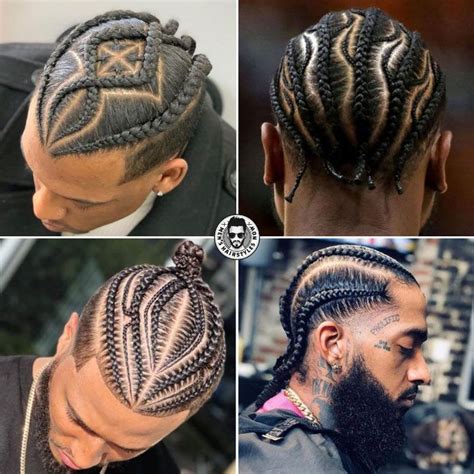 The endless variety of cornrow patterns makes the hairstyle a favorite for men all over the world. 45 Best Cornrow Hairstyles For Men (2020 Braid Styles) in ...