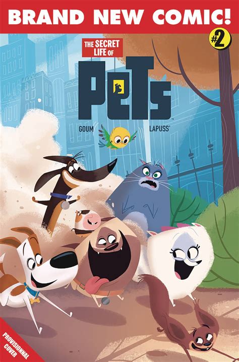 Keetoowah st., from noon to 2 p.m. APR191978 - SECRET LIFE OF PETS #2 CVR A GOUM - Previews World