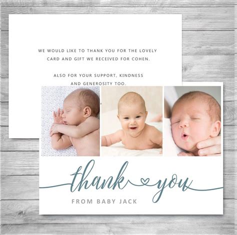 8 Top Personalized Baby Thank You Cards In 2021 Baby Thank You Cards