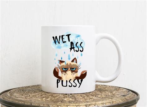 Wap Mug Wet Pussycat Funny Mug Cat Coffee Lover Mug Music Etsy