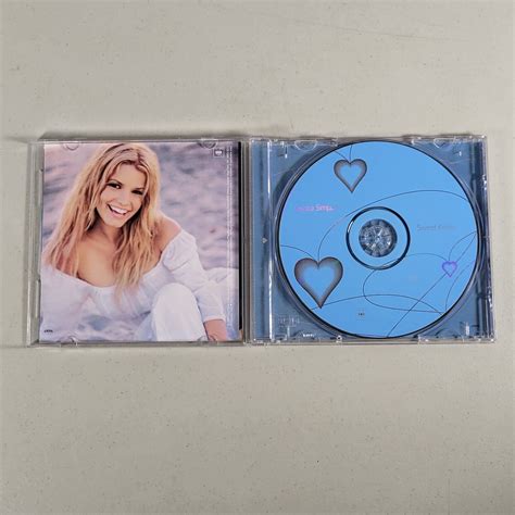 Jessica Simpson Sweet Kisses Audio Cd Album 1999 Rare Sticker On Cover