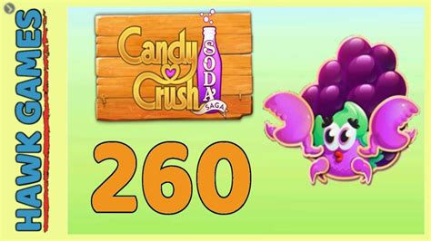 Candy Crush Soda Saga Level 260 Jam Mode 3 Stars Walkthrough No