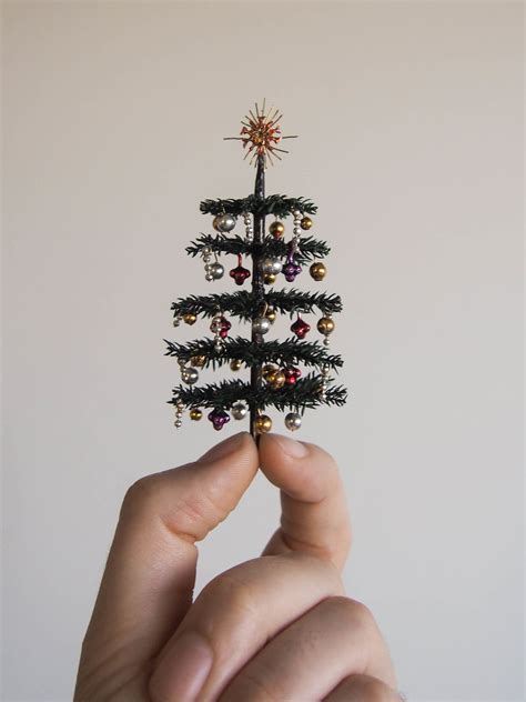 Pin Auf Tutorials Miniature Christmas Trees