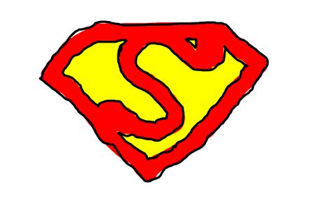 Superman Logo Drawings Clipart Best