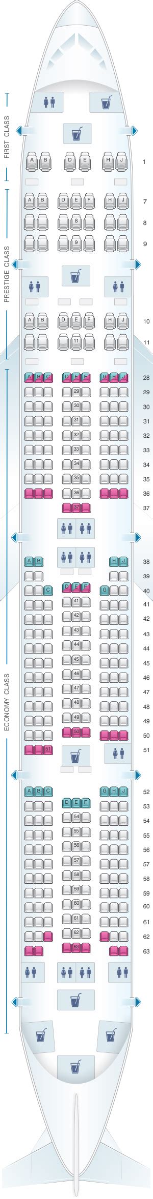 Korean Air B777 300er Seat Map Sexiz Pix