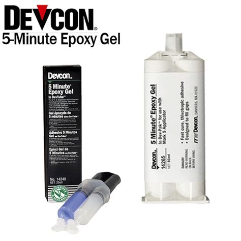 Devcon 5 Minute Epoxy Gel Fast Setting Thixotropic No Drip Epoxy