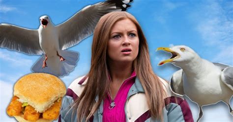 Eastenders Star Maisie Smith Bitten On The Face By A Seagull Soaps
