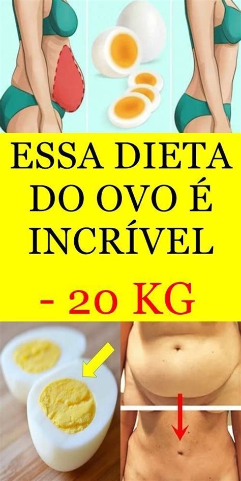 Dieta Do Ovo → Queime Até 14 Kg Em 10 Dias Além Disso Você Que