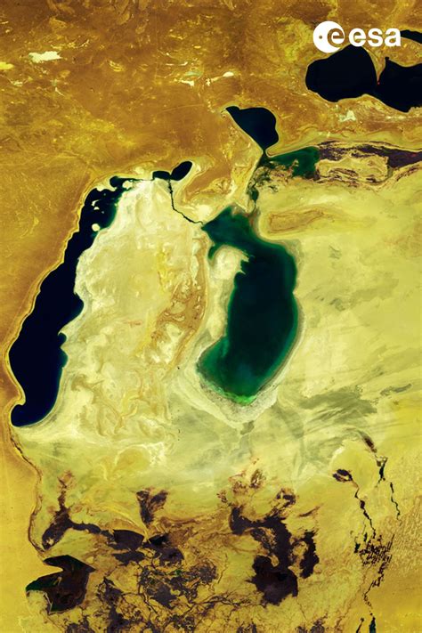 Proba V View Of Aral Sea Artofit