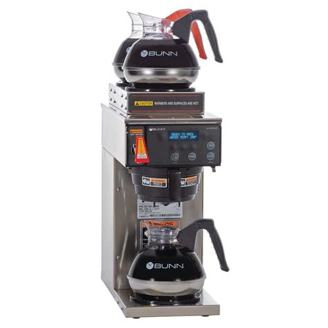 Bunn Axiom Dv 3t Axion Dual Voltage Coffee Maker W 3 Warmers 38700