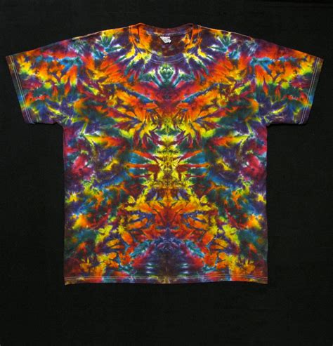 Tie Dye T Shirt Psychedelic Spirits Trippy Deep Rainbow Tie Dye