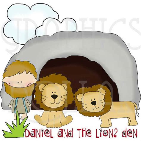 Daniel In The Lions Den Clip Art Graphics Dollar