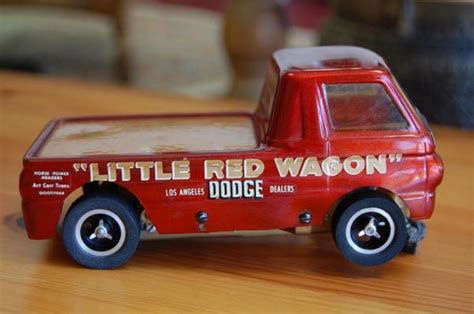 Bz Little Red Wagon 124 Scale Slot Car 1960s Bill Maverick No Reserve