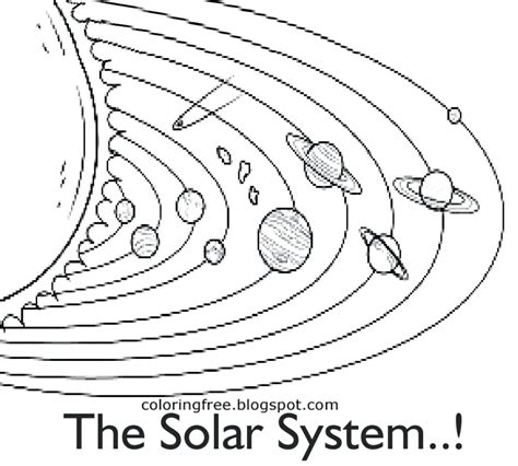 Solar System Drawing For Kids At Getdrawings Free Download