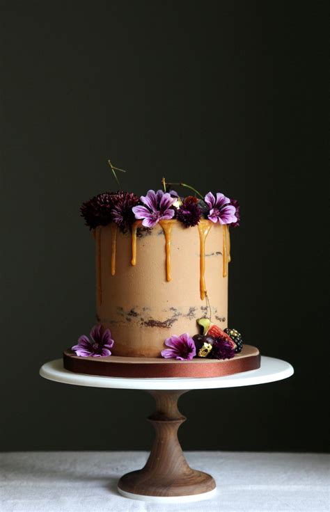 Tort weselny (the wedding cake). Decadent Flower Crown - Cove Cake Design - Bespoke Wedding ...