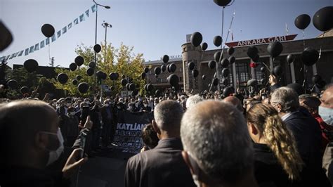 Police Detain Over 20 Commemorating Isis Massacre Victims In Ankara