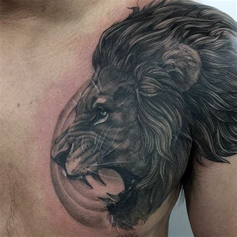 Lion Tattoo Designs Chest Design Talk
