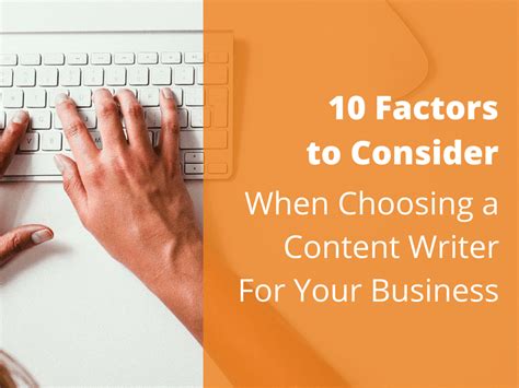 Factors To Consider When Hiring A Content Writer Outbrain Blog