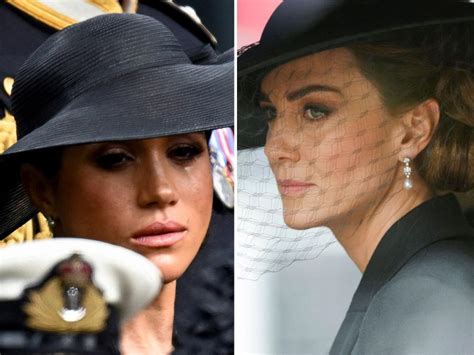 Kate Middleton Has Resentment Towards Meghan Markle Over Queen Elizabeths Death Royal Author
