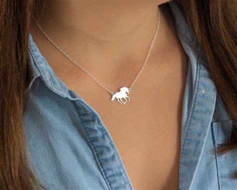 Handmade Sterling Silver Horse Necklace Pendant In 2021 Horse