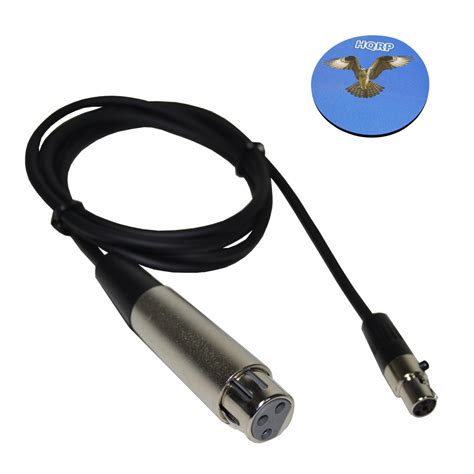 Hqrp 4 Pin Mini Connector Ta4f To Xlrf Connector Microphone Adapter