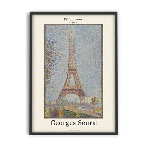 Pstr Studio Georges Seurat Eifel Tower Kopen Shop Bij Fonq Be