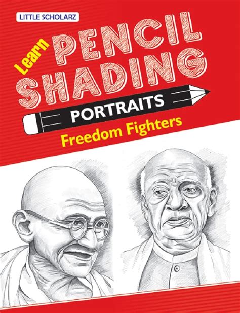 Buy Learn Pencil Shading Portraits Freedom Fighters Book Online At Low Prices In India Learn