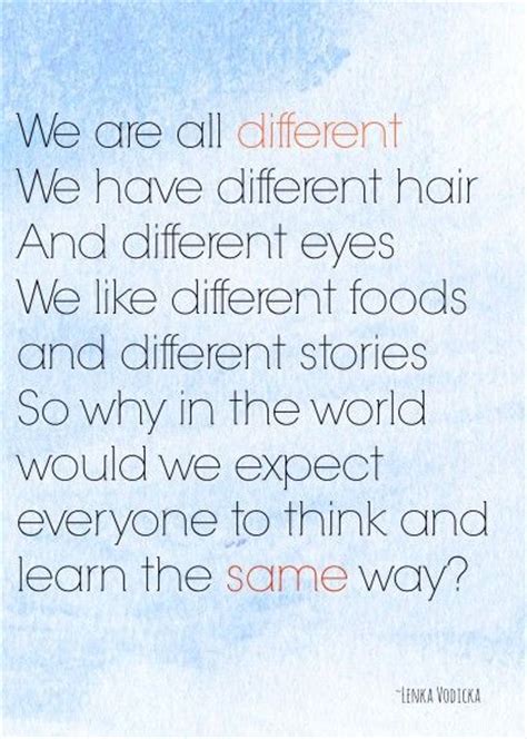 Celebrating Differences Quotes Quotesgram